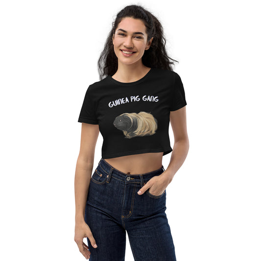 GPG Clyde Organic Crop Top *Guinea Pig themed crop top*